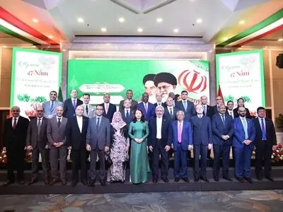 برگزاری مراسم سالگرد پیروزی انقلاب در هانوی ویتنام
