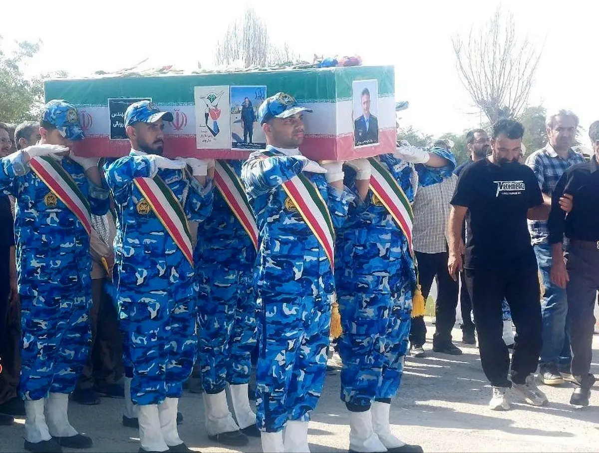 وداع با جان فدای ایران در پایگاه هوایی شهید یاسینی بوشهر