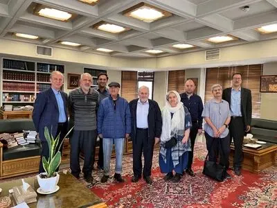 حضور «محمدرضا شفیعی کدکنی» در مرکز دائرةالمعارف بزرگ اسلامی