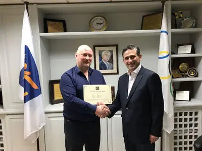 باز هم اهدای دان افتخاری در تکواندو اینبار به لتونی