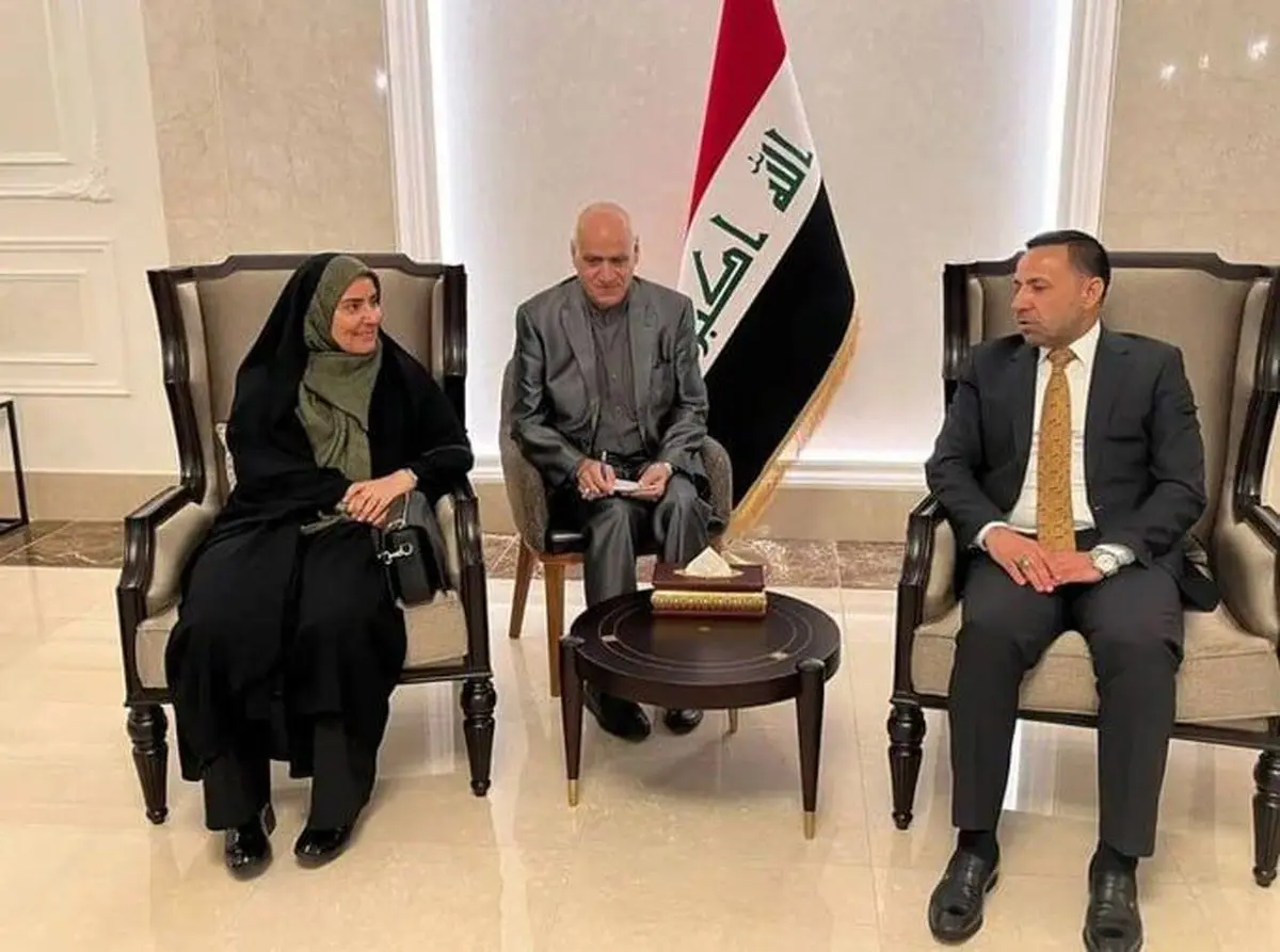 وزیرة الطرق الإیرانیة تزور العراق