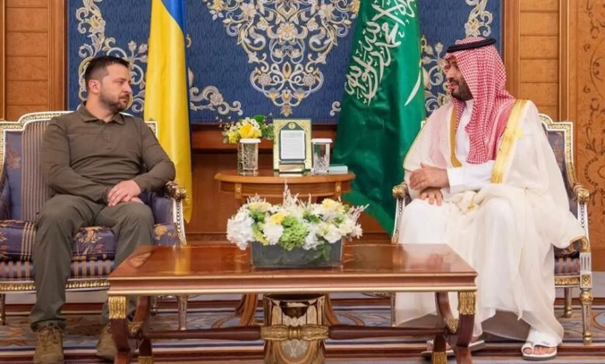 گفت‌وگوی تلفنی زلنسکی و بن سلمان