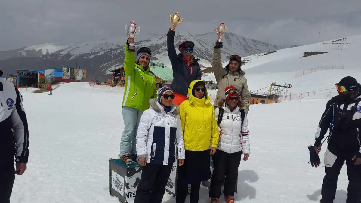 قهرمان اسکی آلپاین نونهالان و نوجوانان کشور مشخص شد