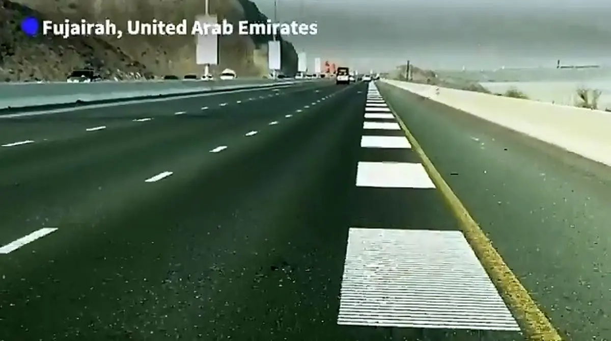 جاده موزیکال امارات سمفونی نهم بتهوون پخش میکند + فیلم
