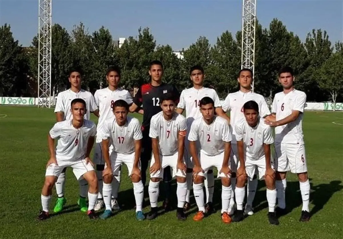 برتری مقتدرانه نوجوانان ایران در دیداری تدارکاتی