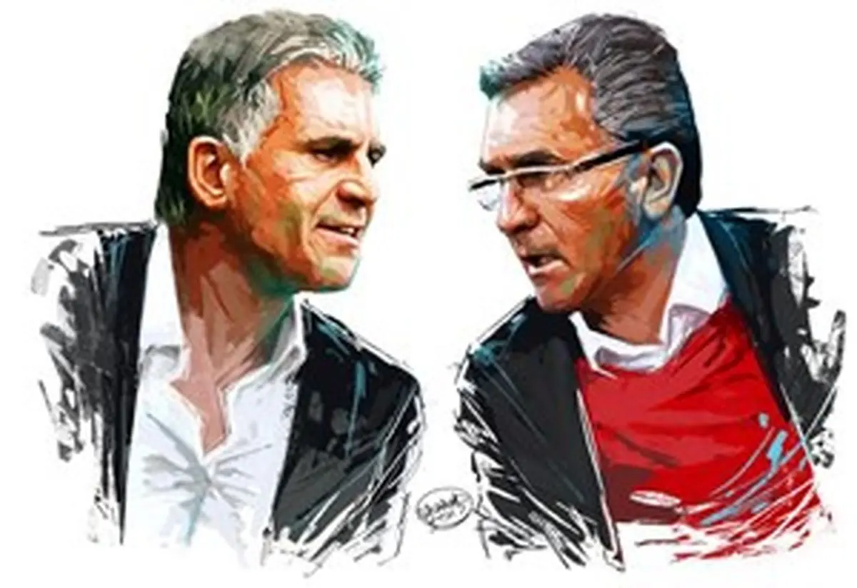 کارلوس و برانکو دوباره به هم رسیدند/ پیام فیفا به کی‌روش + عکس