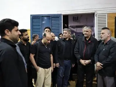 حضور اسلامی در جمع خادمان موکب سازمان انرژی اتمی