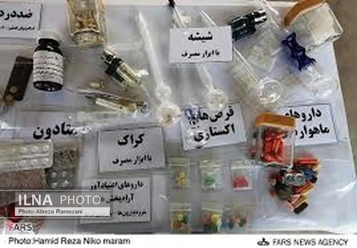 کشف 2 کیلو گرم انواع موادمخدر در شهرستان نور 
