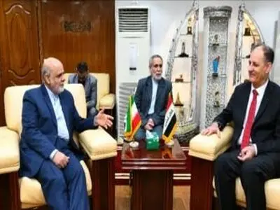 وزیر الثقافة العراقی یستقبل السفیر الایرانی فی بغداد