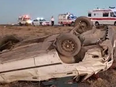 مرگ یک نوجوان 15 ساله در قم بر اثر واژگونی پراید 