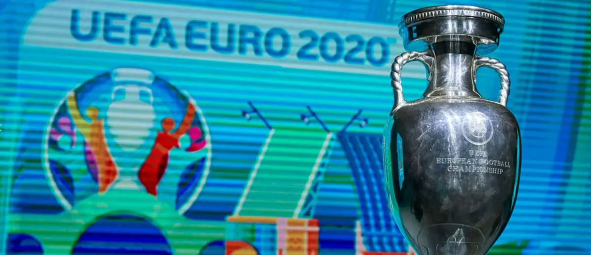 طراحی زیبا به مناسبت آغاز مسابقات یورو 2020(عکس)