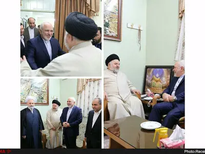 ظریف با نماینده آیت‌الله سیستانی دیدار کرد