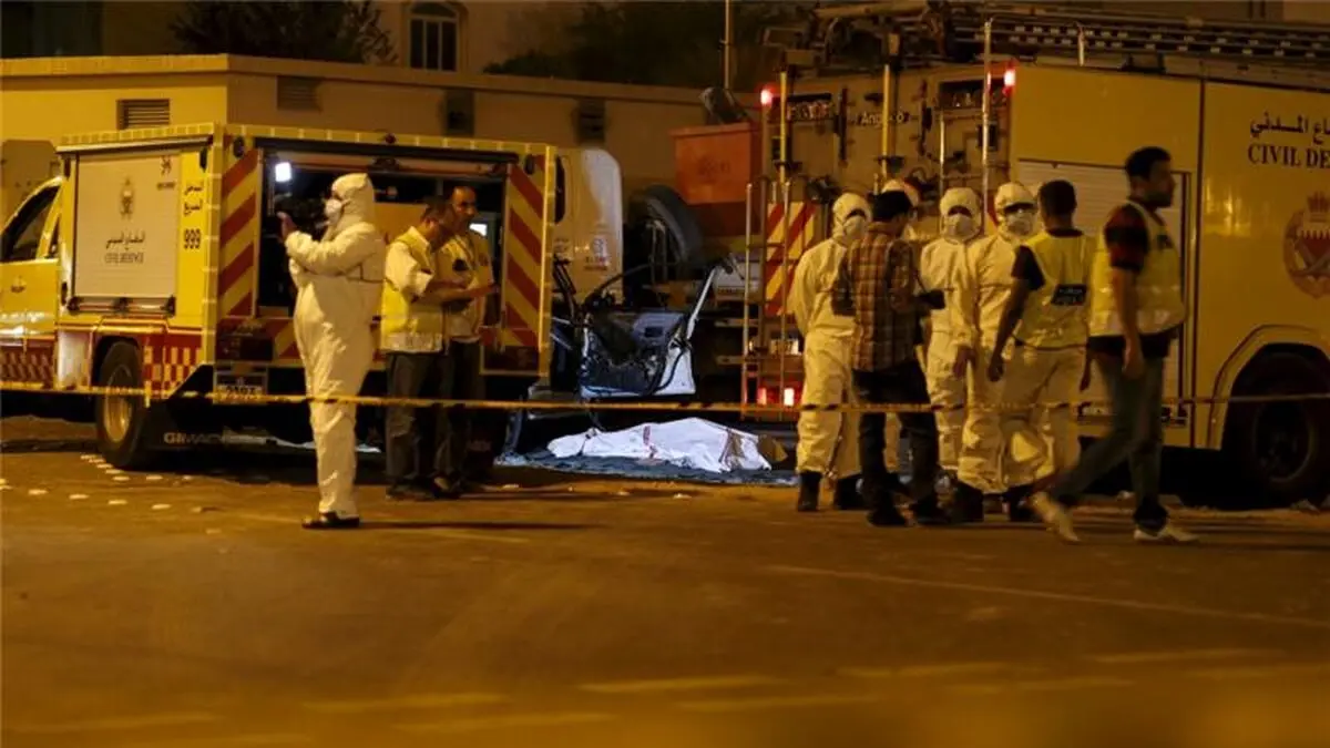 انفجار بمب در اتوبوس حامل افسران پلیس بحرین