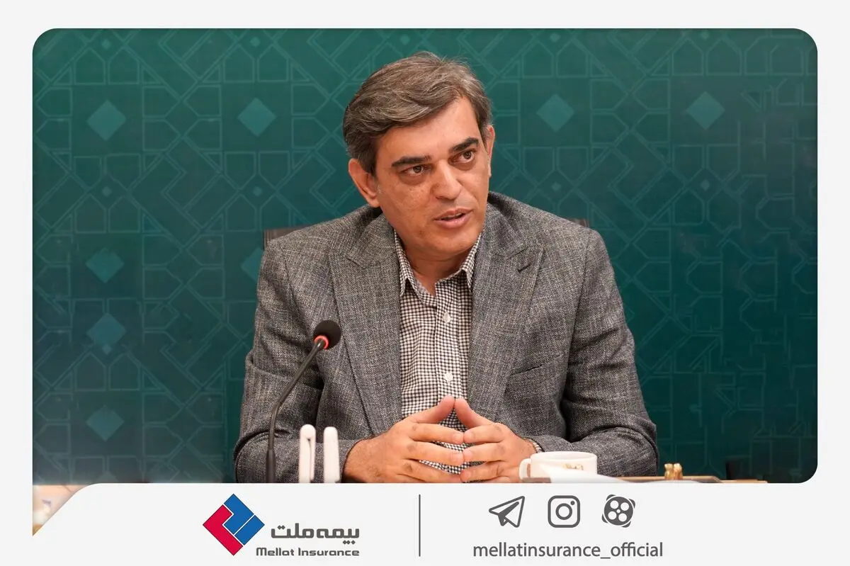 پیام تبریک محمدرضا فرهادی‌پور، سرپرست شرکت بیمه ملت، به مناسبت روز خبرنگار