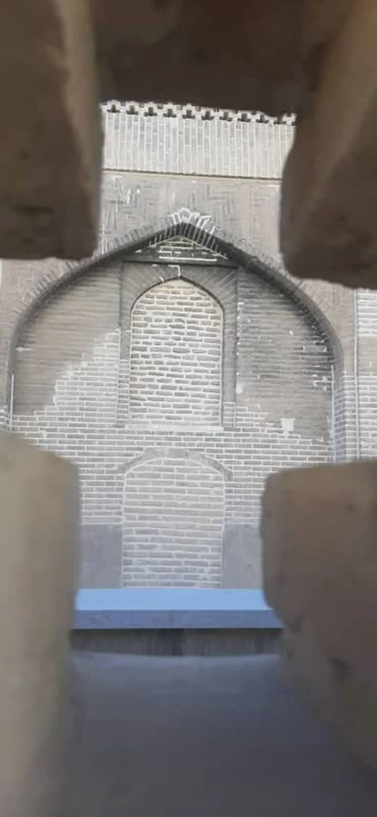مرمت غیراصولی در مدرسه خان متوقف شد
