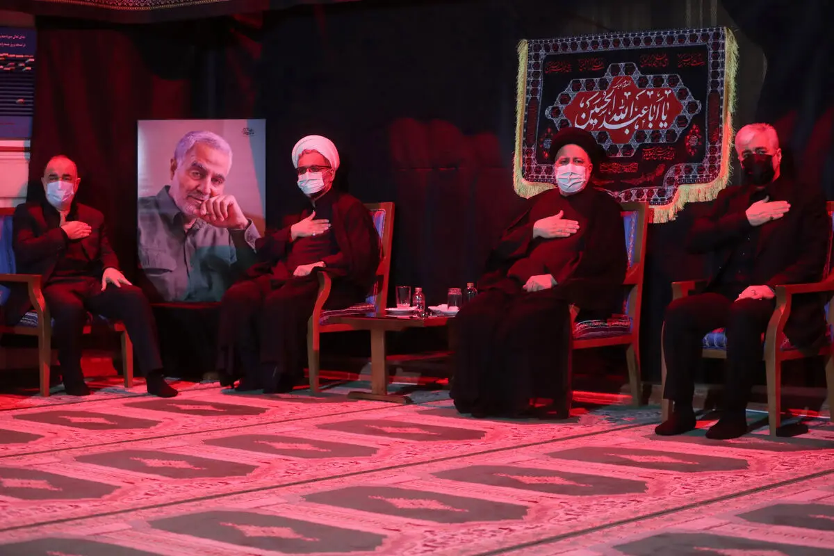 مراسم عزاداری سالار شهیدان با حضور رئیس‌جمهور