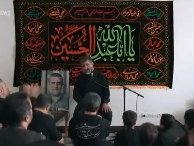 عزاداری روز تاسوعا در منزل سرلشکر شهید ایزدی + فیلم