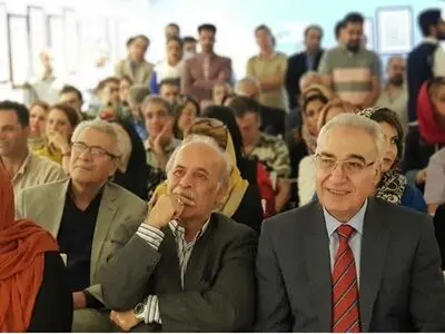اساتید انجمن خوشنویسان ایران از استاد یدالله کابلی تجلیل کردند