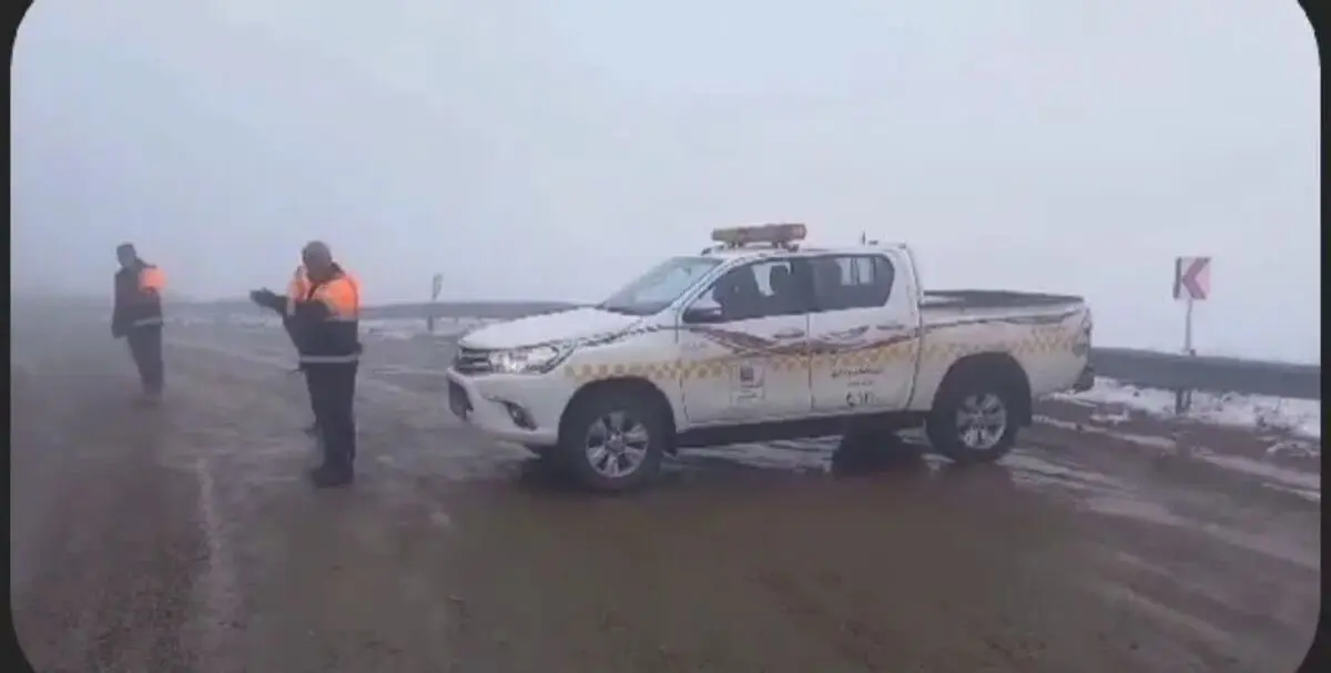 تردد در جاده‌های کوهستانی گلستان با زنجیر چرخ ممکن است