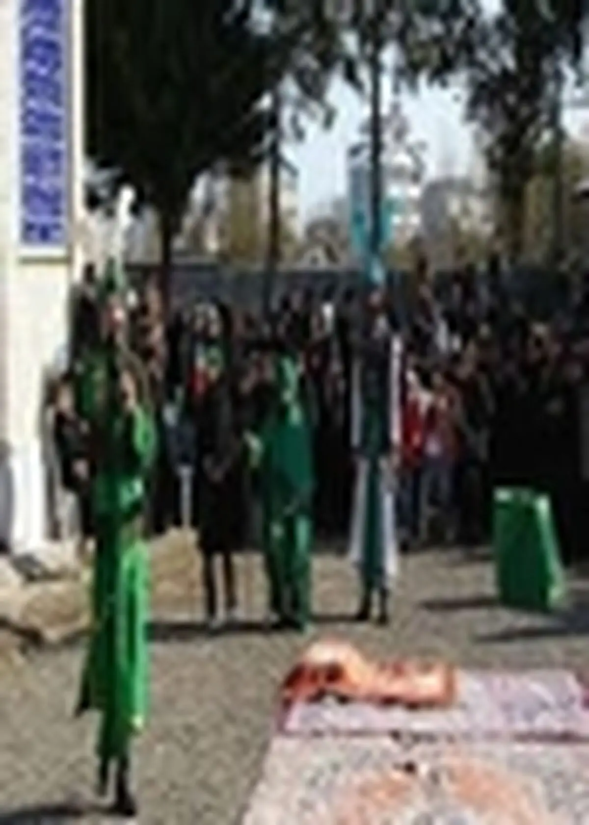 کاروان تعزیه در رشت به حرکت در می‌آید