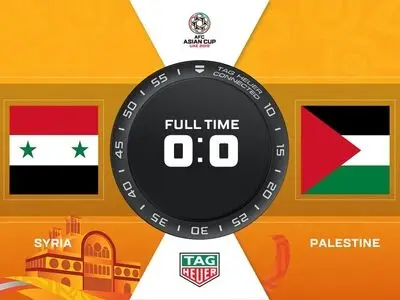 تساوی بدون گل فلسطین 10 نفره برابر سوریه