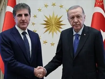 نچیروان بارزانی و اردوغان دیدار کردند
