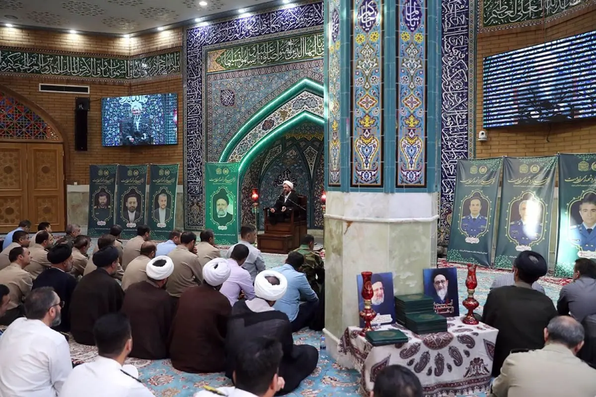 برگزاری اولین مراسم سالگرد شهدای خدمت در مسجد جامع شهدای ارتش