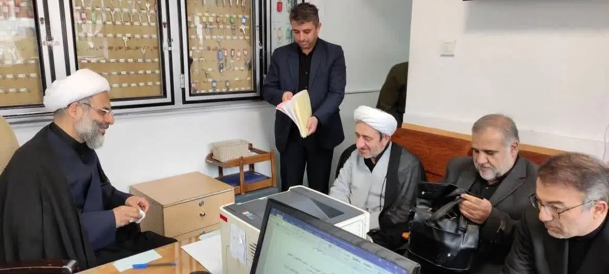 بازدید رئیس مرکز حفاظت و اطلاعات قوه قضاییه از دادسرا و دادگاه انقلاب