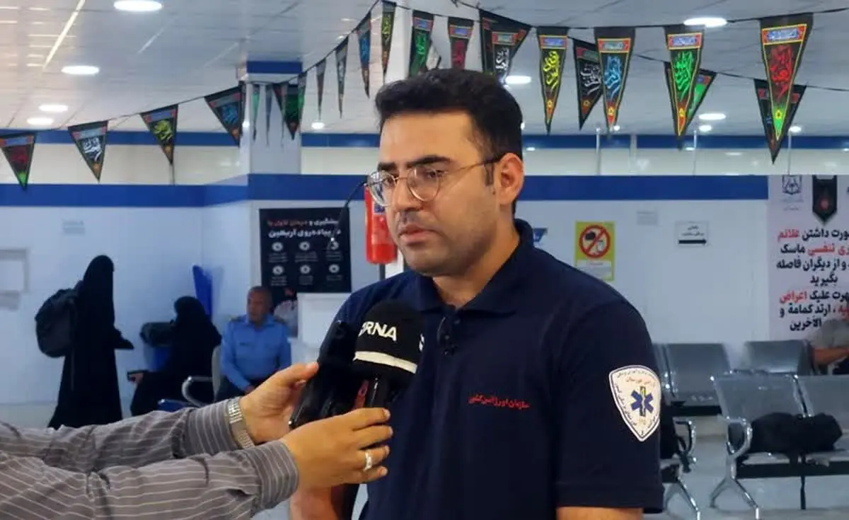 ثبت بیش از ۱۰۹ هزار خدمات درمانی در ایام اربعین توسط اورژانس آبادان