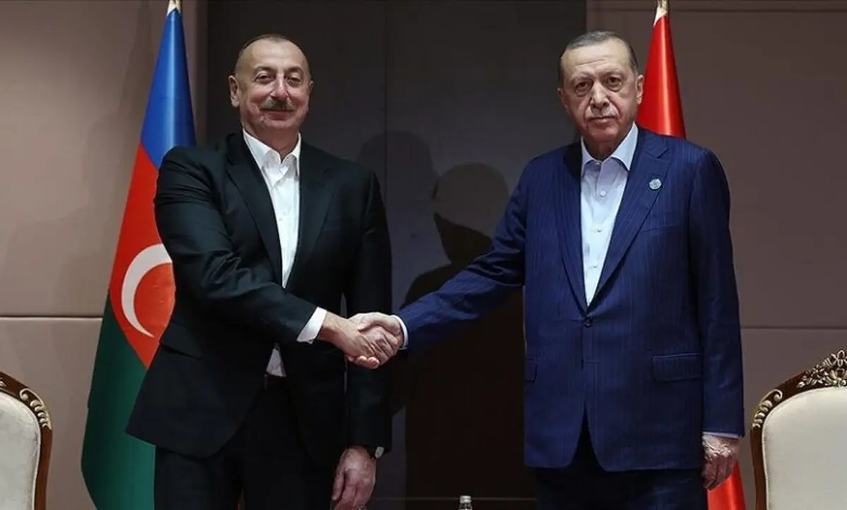 دیدار اردوغان و علی‌اف در سمرقند