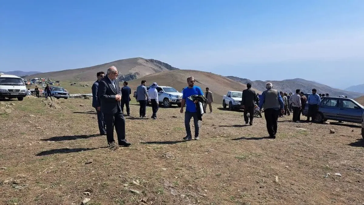جشنواره کوچ عشایری در ییلاقات دیزاب آب‌بر برگزار شد