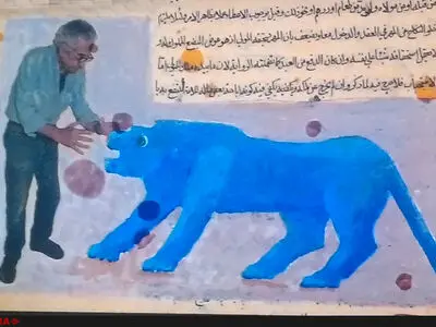 سخنرانی و نمایش فیلم در کنار نمایشگاه «پرویز تناولی و شیرهای ایران»