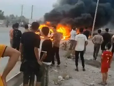 سوخت‌کشی که ۹ نفر را به کام مرگ کشاند + فیلم