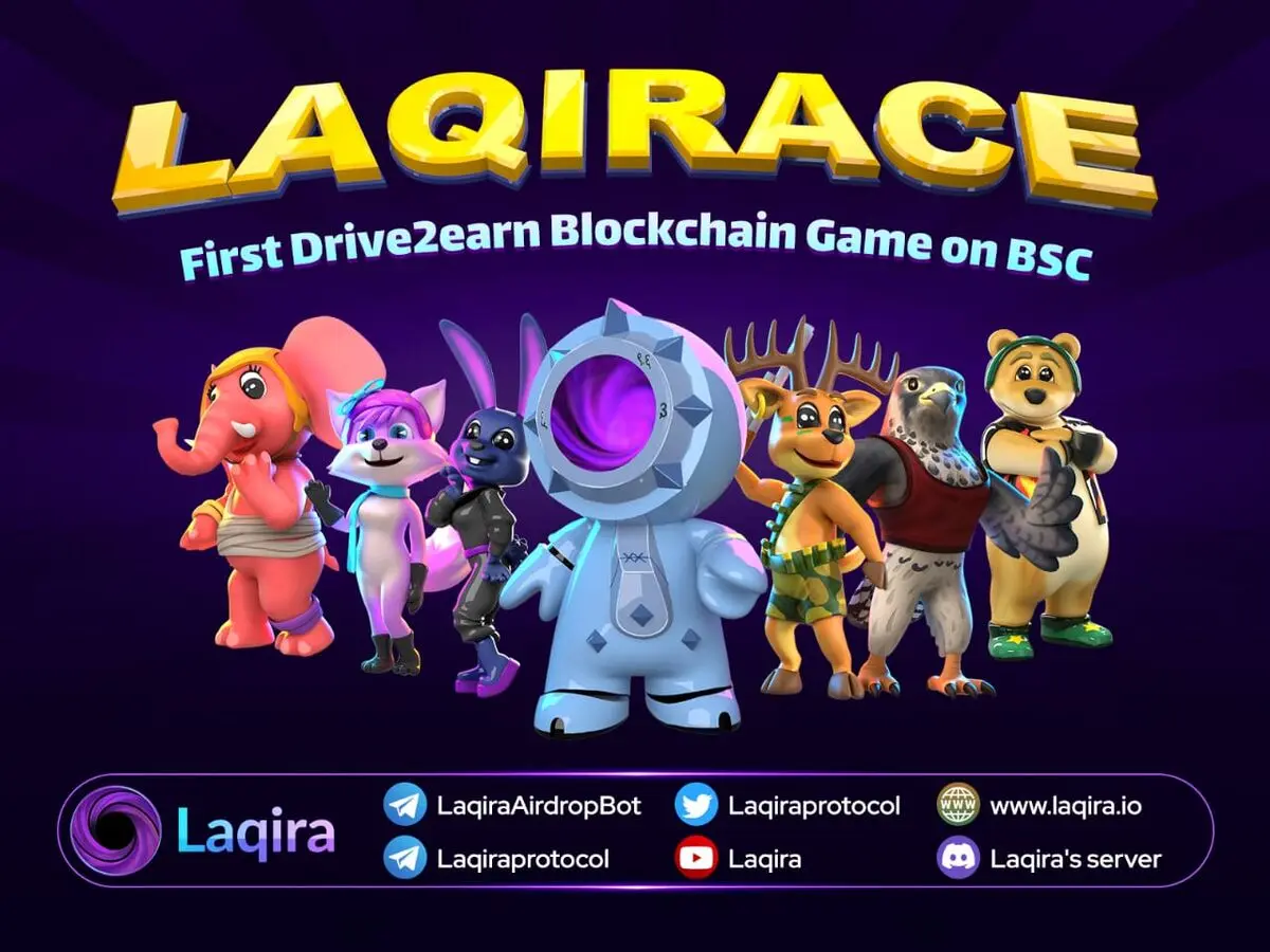 Laqirace  ؛ اولین بازی بلاکچینی Drive to earn دنیا
