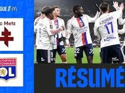 ویدئو: خلاصه بازی لیون 5 - 2 متز ‏