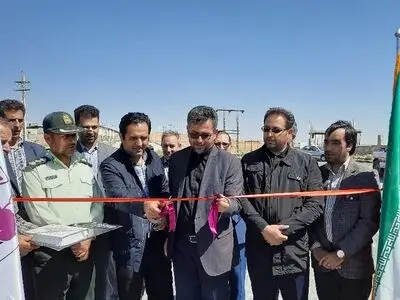 افتتاح 2 پروژه عمرانی در ناحیه صنعتی نیر با اعتبار 15 میلیاردتومان