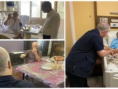 مدیرعامل مؤسسه هنرمندان پیشکسوت از سه هنرمند عیادت کرد