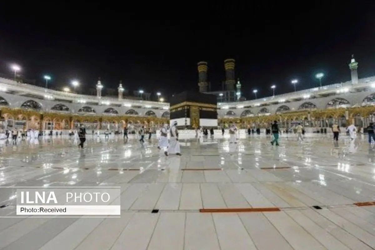 ویدئو/تصاویری از مراسم حج در عربستان با رعایت فاصله اجتماعی و استفاده از ماسک