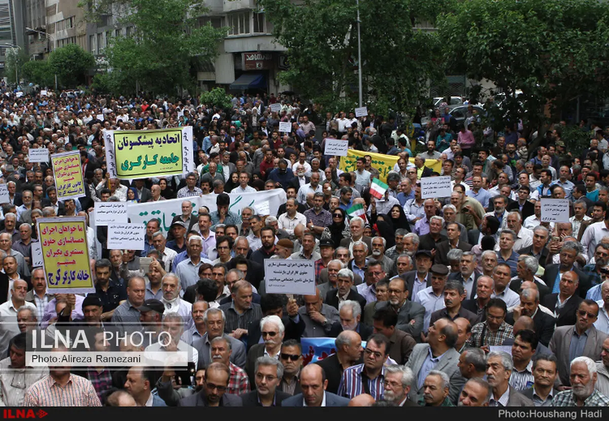 محجوب: بیش از ۴۰۰ هزار نفر فاقد امنیت شغلی هستند/دولت حق اعتراض کارگران را به رسمیت بشناسد