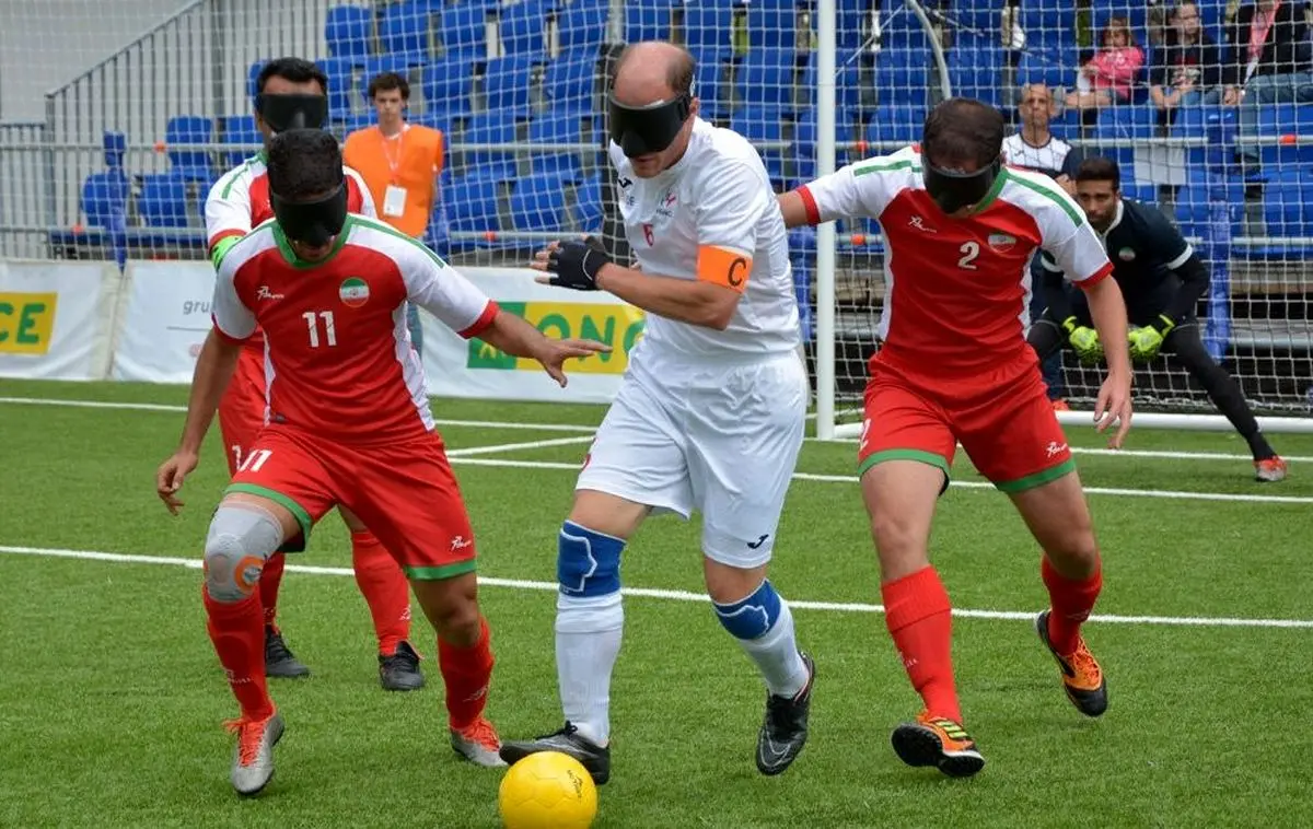 برتری تیم ملی فوتبال نابینایان ایران مقابل عمان