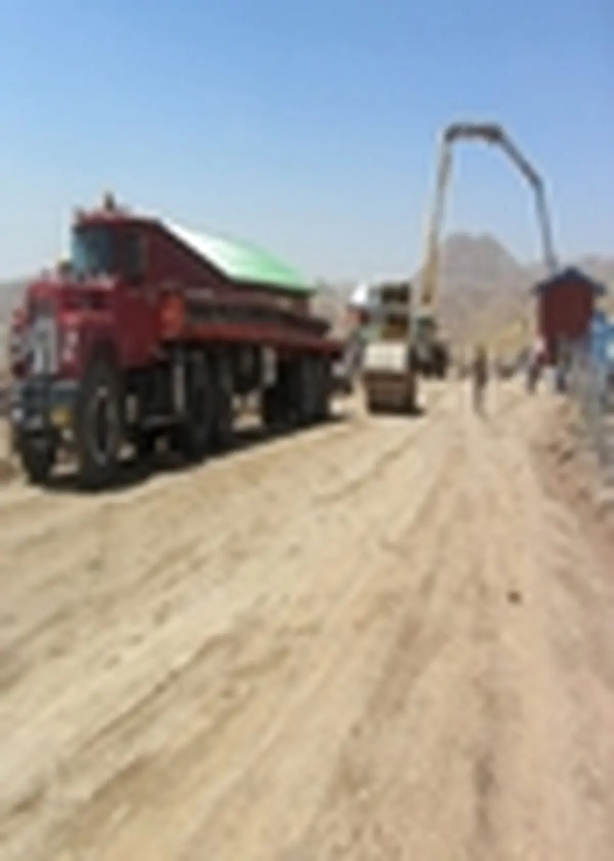 اجرای عملیات راهسازی محور آبدان – بردستان