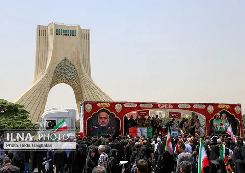  مراسم تشییع شهدای اقتدار - تهران / 4
