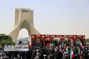  مراسم تشییع شهدای اقتدار - تهران / 4