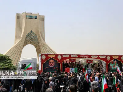  مراسم تشییع شهدای اقتدار - تهران / 4