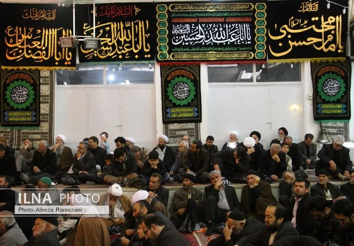 مراسم عزاداری عاشورا در دفتر رهبری و بیوت مراجع تقلید برگزار شد