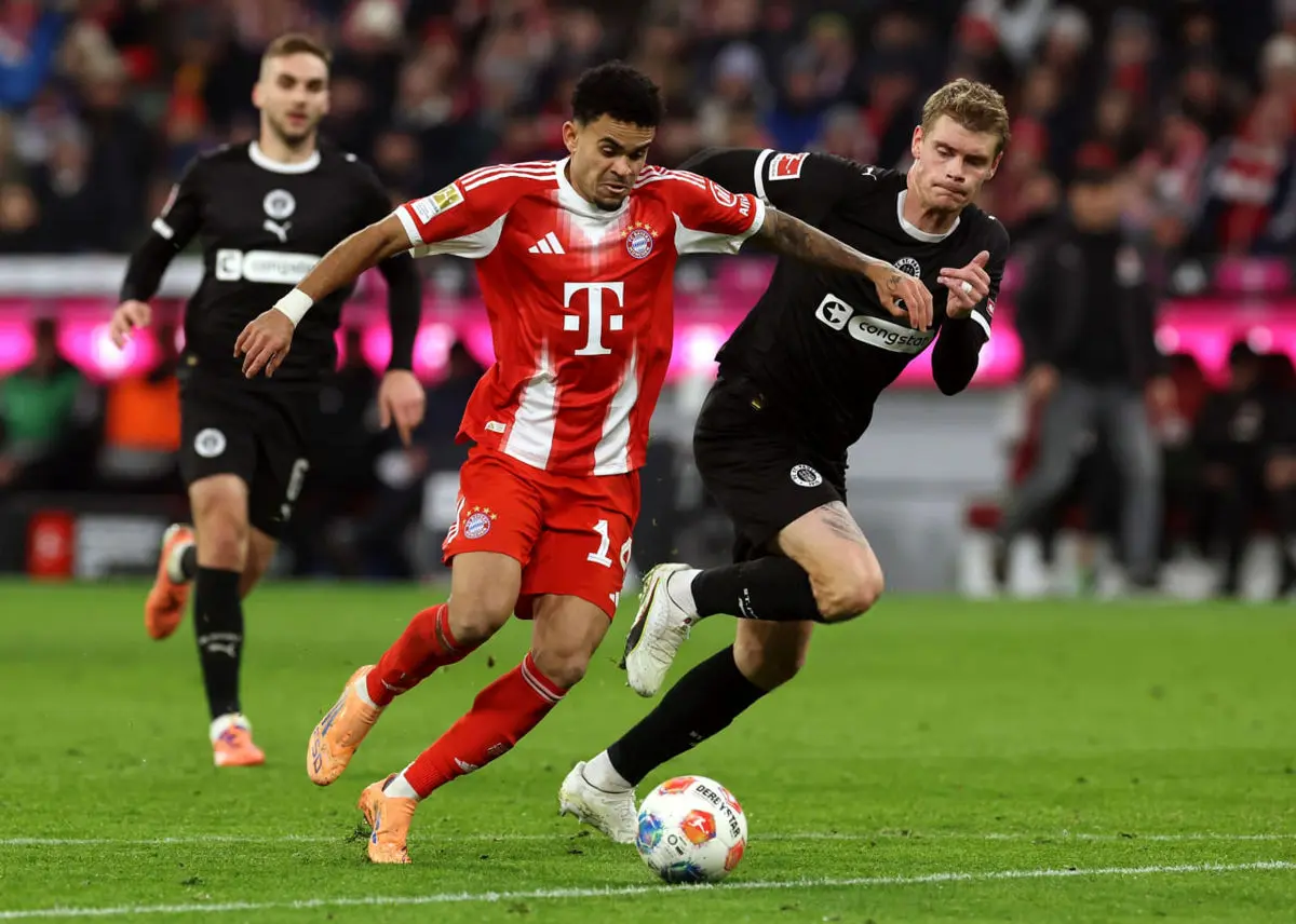 برد خانگی بایرن مونیخ مقابل سن‌پائولی