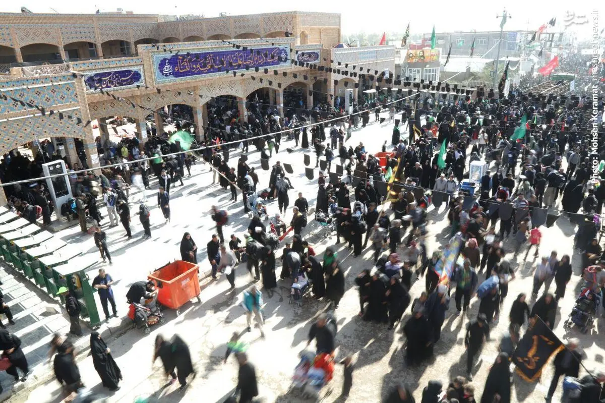 خدمت رسانی به بیش از ۱۴۲ هزار زائر اربعین در موکب امام رضا(ع)