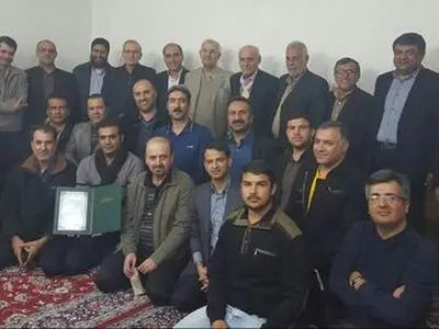 تقدیر از مالک امیری در بندر امام
