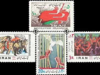 صحنه‌های ناب انقلاب را در قاب تمبر نقش ببندید