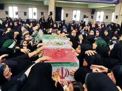 تشییع چهار تن از شهیدان مدافع میهن فسا